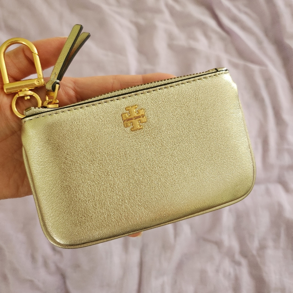 Tory burch small wallet with ring